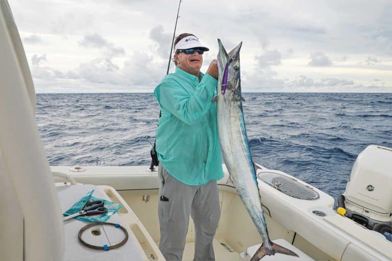 High-speed wahoo trolling