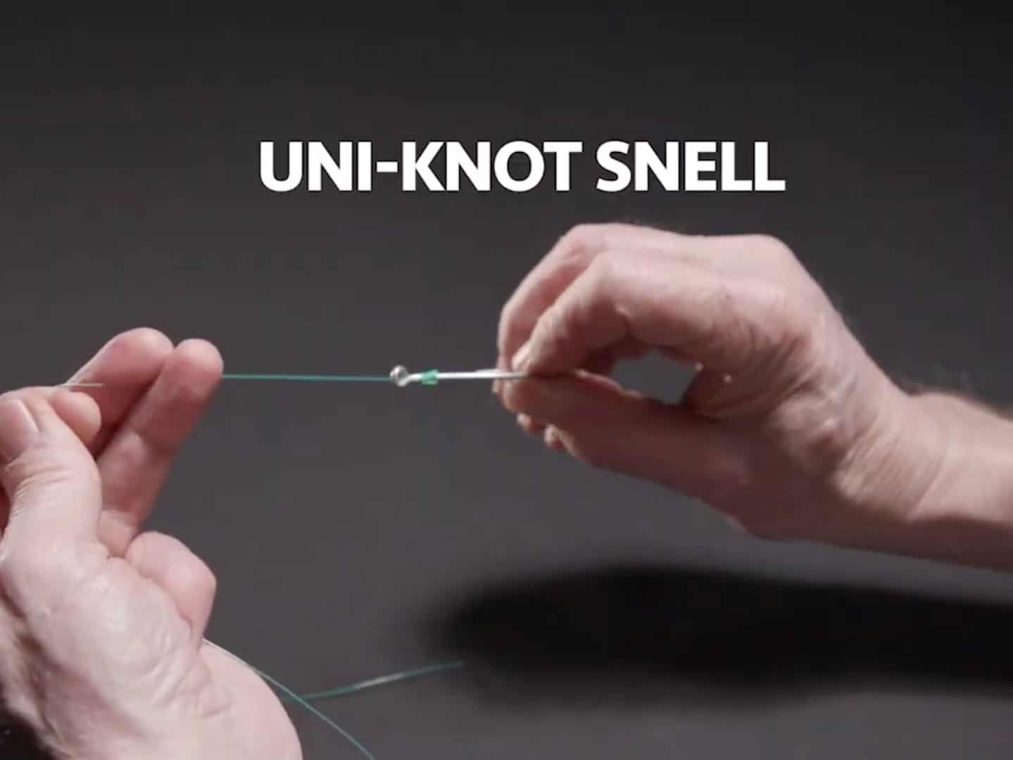 Snell Knot  Fishing hook knots, Fishing knots, Hook knot