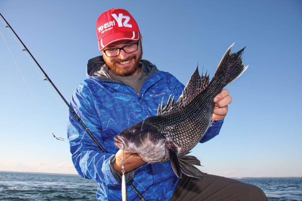 Black Sea Bass Fishing Vertical Jigging 
