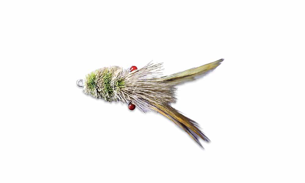 4QTY BANDED SHRIMP TAN Fly Fishing Flies size 04 and 06