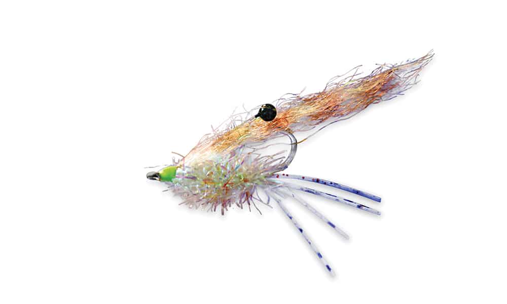 Cream Yarn Saltwater Crab Fly Fishing Flies - One Fly in Choice of