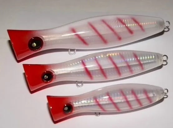 Yellowfin Tuna on Top Water Lures with Spinning Reels