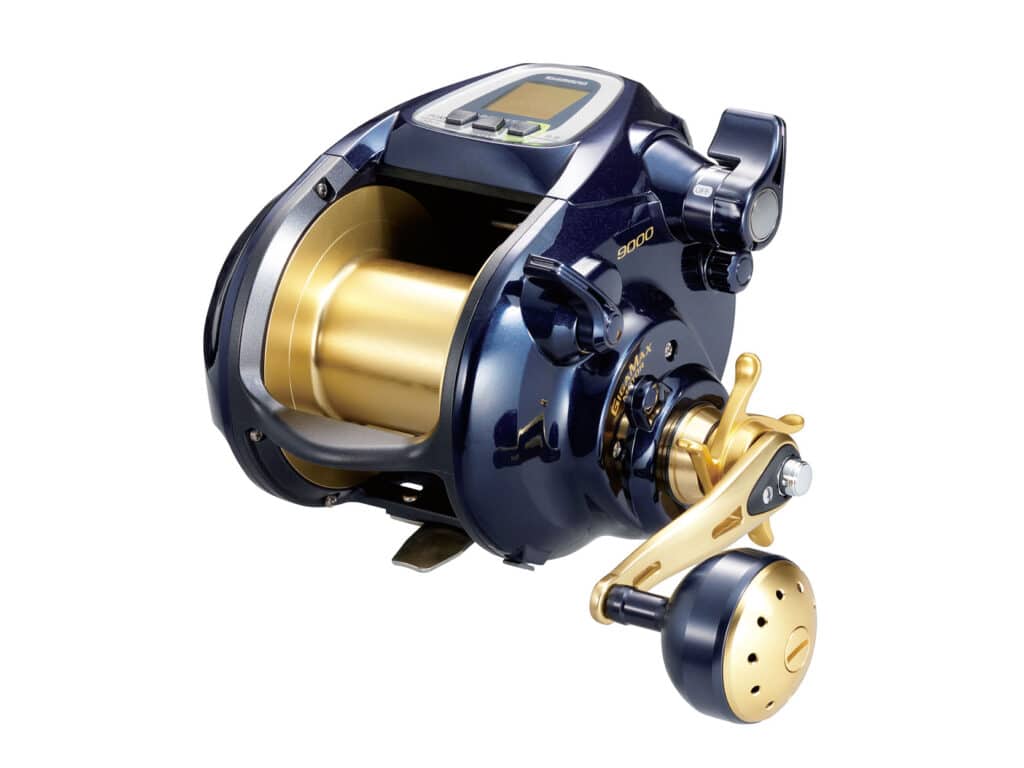 Kristal KF 004 Electric fishing Reel with Rod Mount