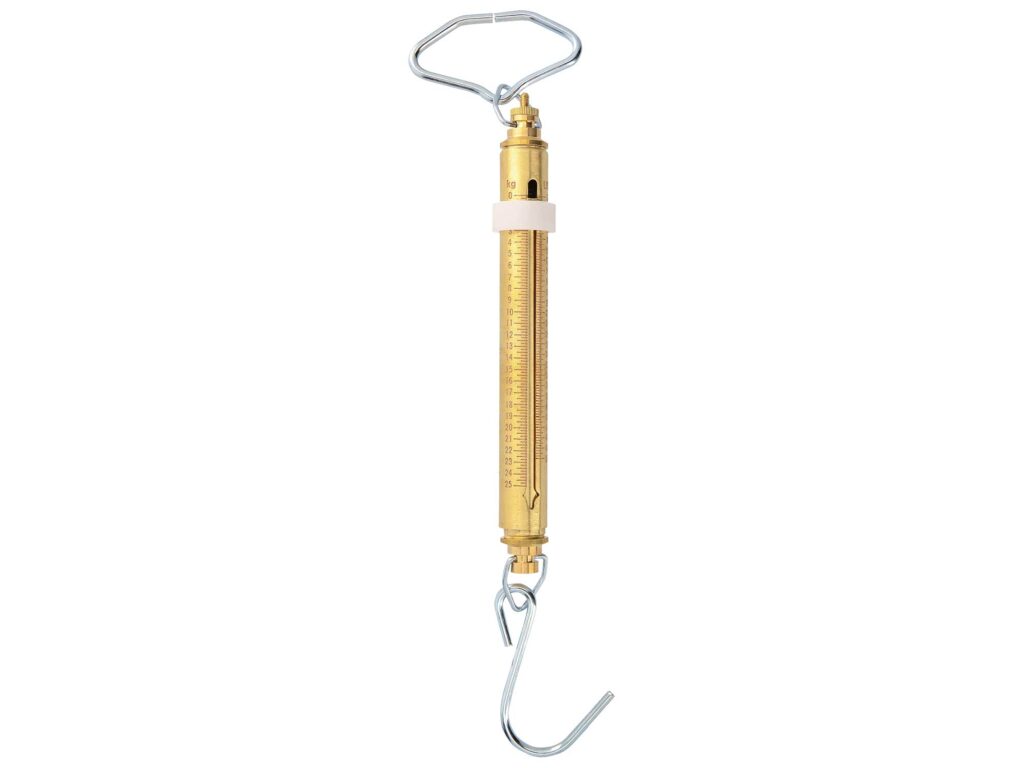 Manley Brass Fishing Scale