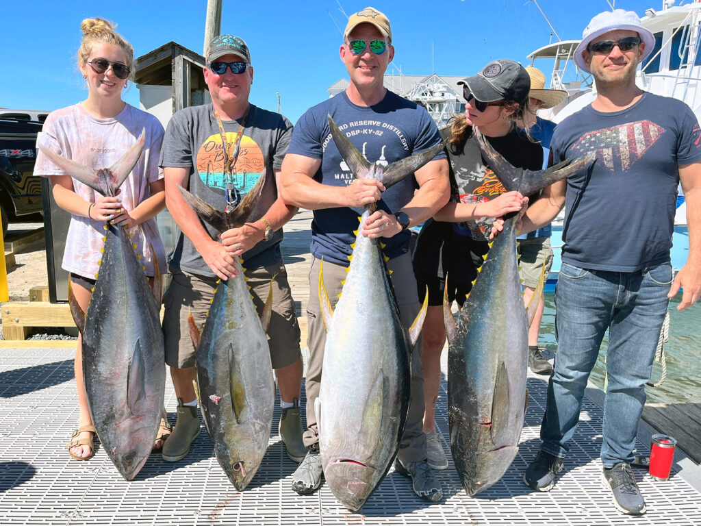 North Carolina yellowfin tuna