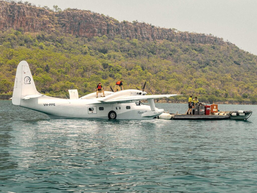 Kuri Bay floatplane