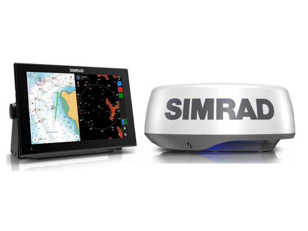 Simrad NSX 12 Multifunction Display with Active Imaging 3-in-1 Transducer and HALO 20 Bundle