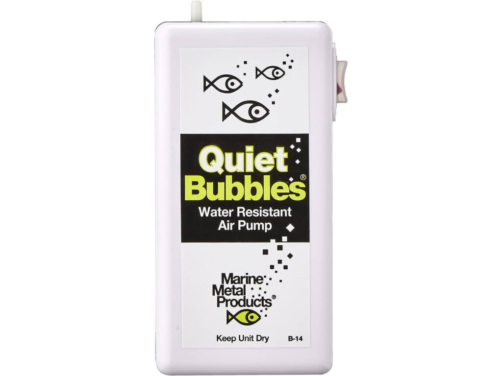 Marine Metal B-14 Quiet Bubbles Live Bait Aerator