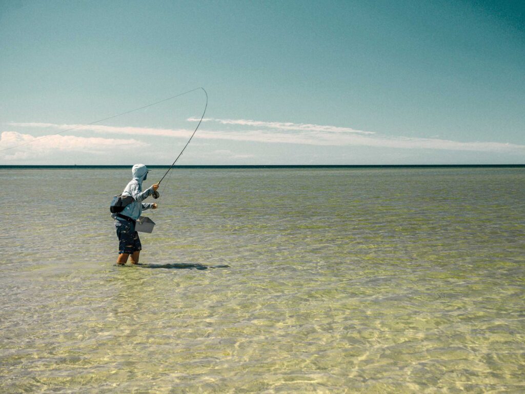 Fly fishing passages in Cape Cod Bay