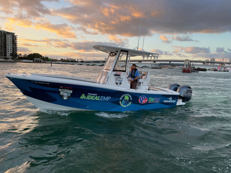 Yamaha outboards powered by sustainable fuel