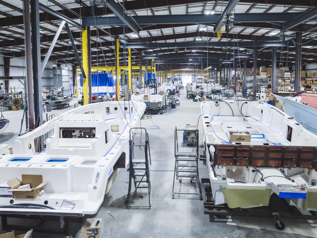 Caymas boatbuilding facility