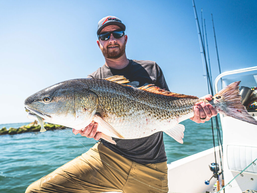 bull redfish catch