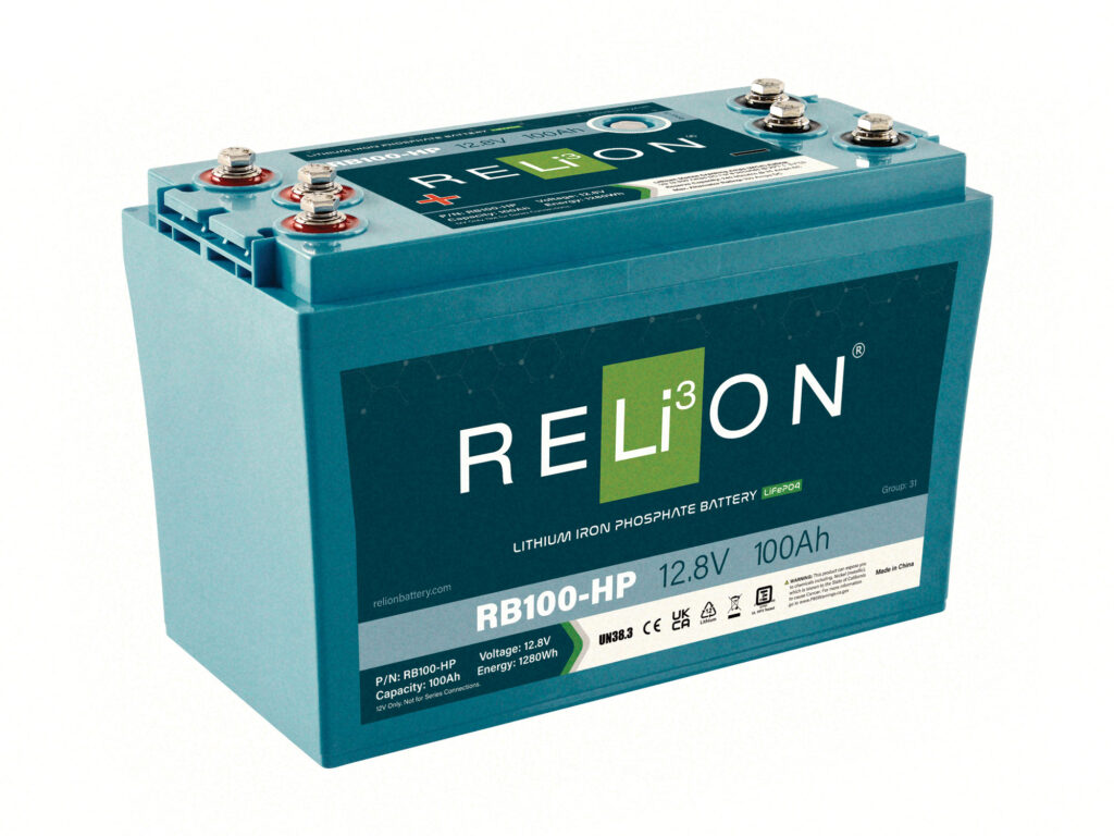 ReLi3On RB100-HP lithium-iron-phosphate battery