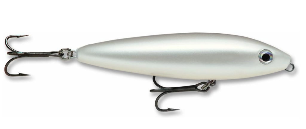 Bone colored Rapala Skitter Walk 08 Fishing Lure