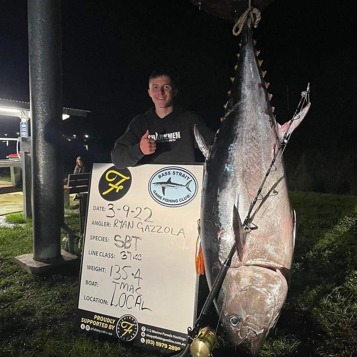 bluefin tuna record