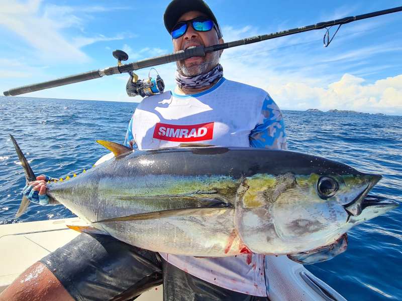 yellowfin-tuna-popper Panama yellowfin tuna on topwater