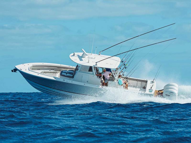Regulator 37 at sea