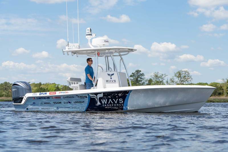 WAVS Taskforce research vessel
