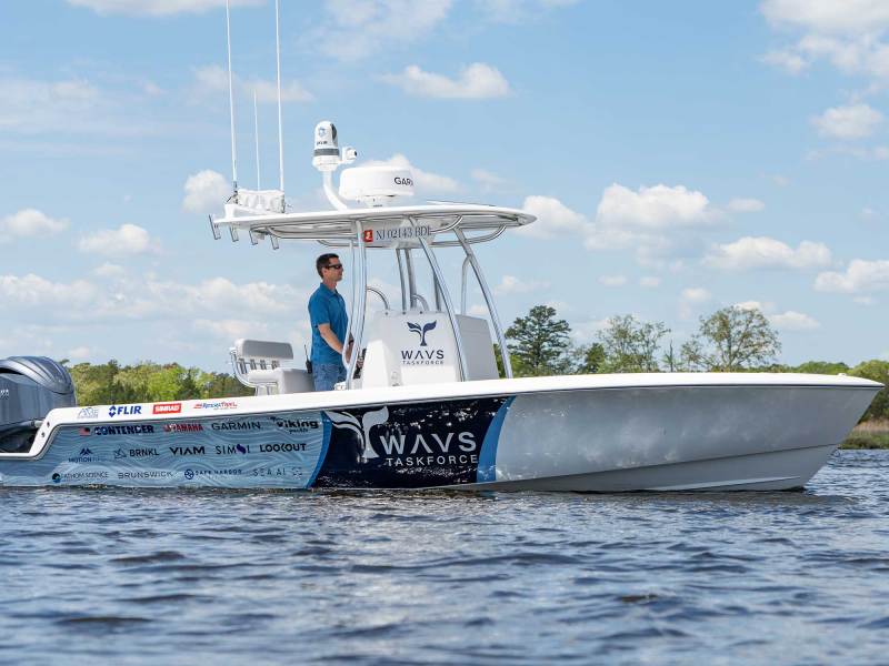 WAVS Taskforce research vessel
