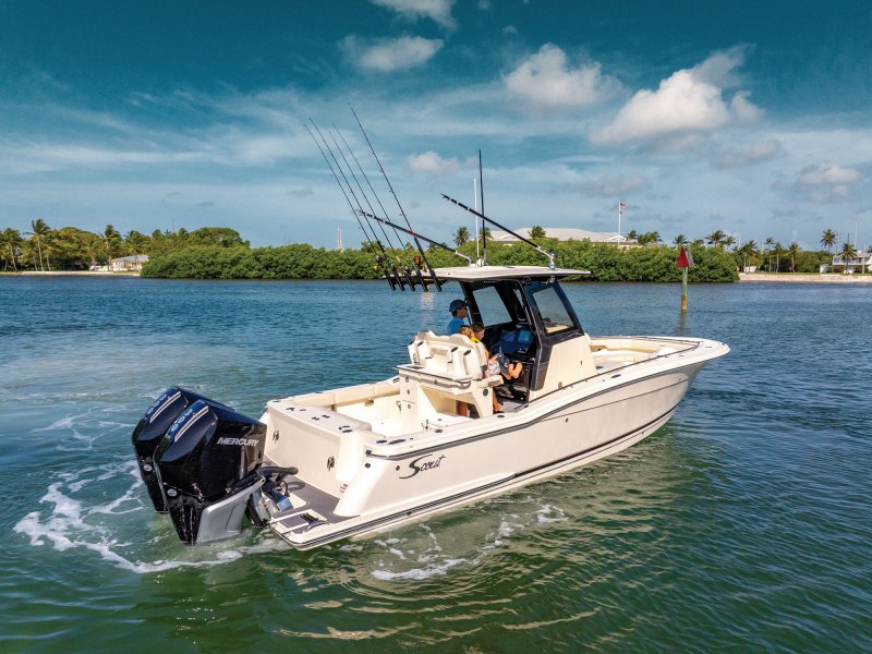 SWS126-Scout-288-1 Scout 288 LXF on the river
