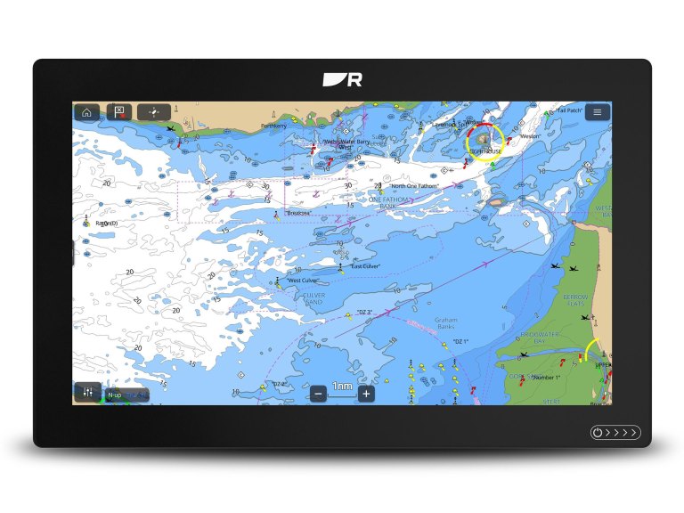 SWS326-Axiom-2-XL-16-Straight-with-LHC Raymarine Axiom 2 Chartplotter with Lighthouse Charts