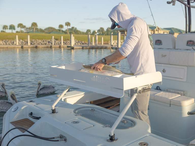 SeaWard(lifestyle) SeaWard on-boat fish cleaning table.