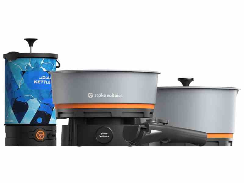 Stoke Voltaics Nomad induction cooking system